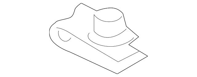 -W710450-S439 Деталь BRACKET U-NUT, RIGHT