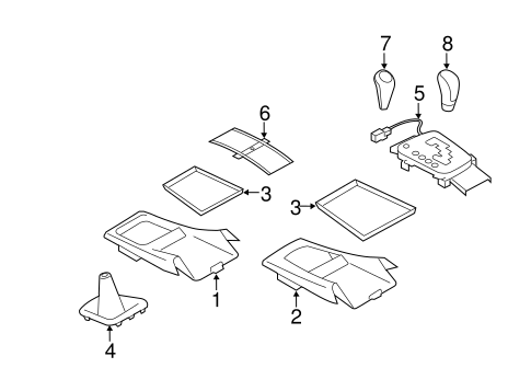 Impreza SHIFTER TRIM