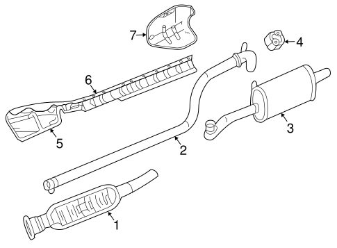 PT Cruiser EXHAUST COMPONENTS 2