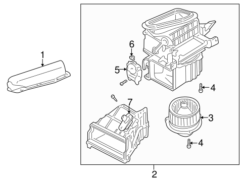Stratus BLOWER MOTOR & FAN 2