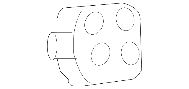 10394831 Деталь RADIO SWITCH, LEFT