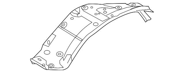 641315ZP0A Деталь APRON PANEL, LEFT