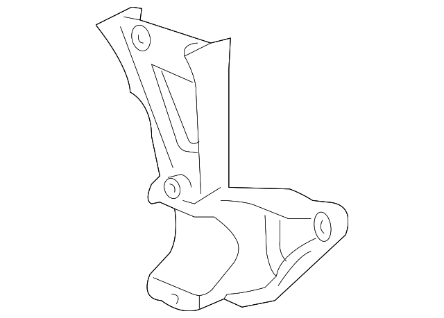 12585150 Деталь REAR BRACKET