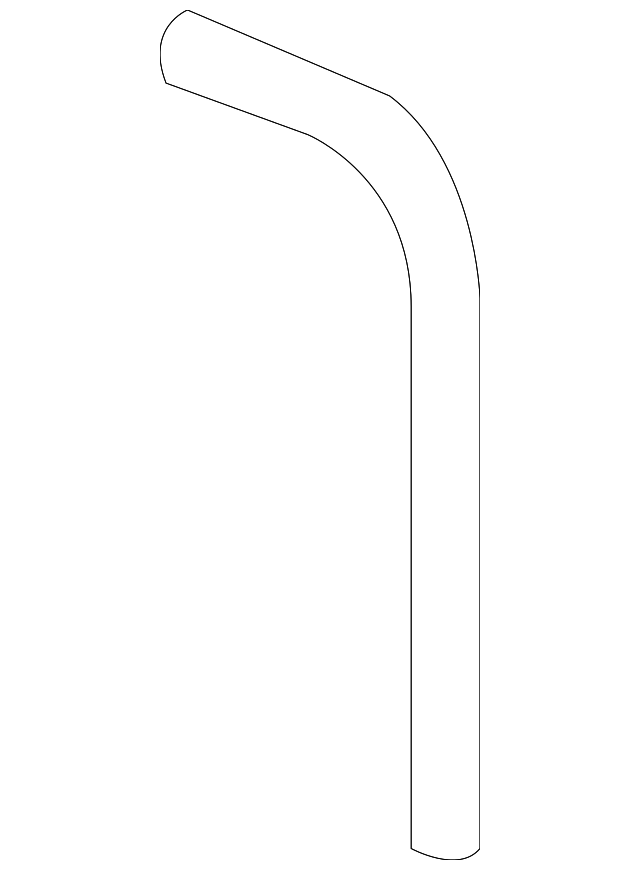 22697111 Деталь OVERFLOW HOSE, RIGHT