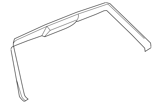 3B9-867-975-C-Y50 Деталь UPPER TRIM PANEL