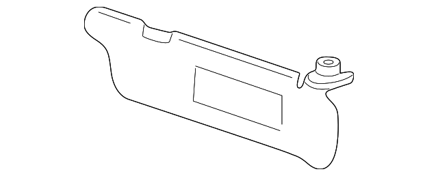 85210-25150-YL Деталь SUNVISOR, LEFT