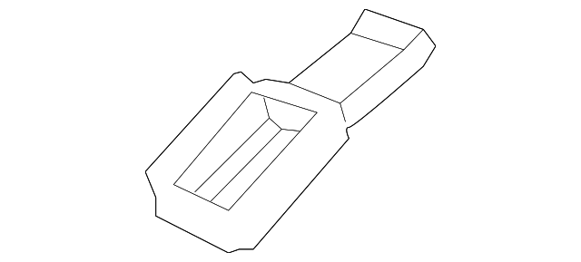 KD53-50-9L1 Деталь ROOF MOLDING PROTECTOR, LEFT