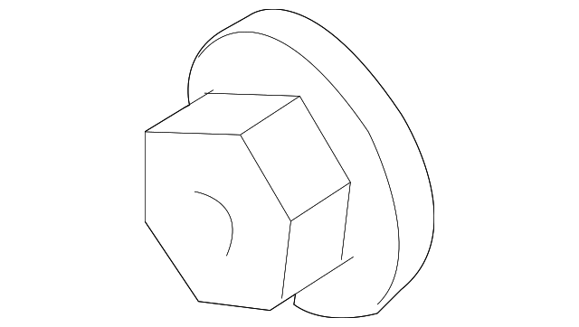 94012039 Деталь WATER PUMP NUT