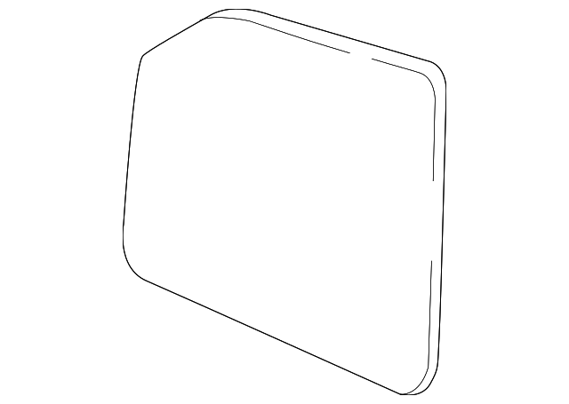 FL3Z-17K707-B Деталь MIRROR GLASS, RIGHT
