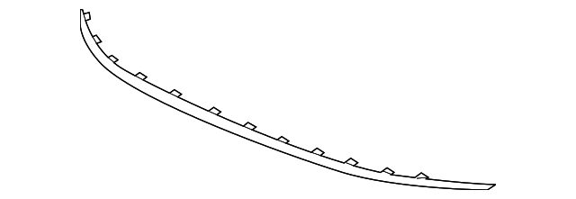 71503-T3L-A01 Деталь MOLDING, RR. BUMPER