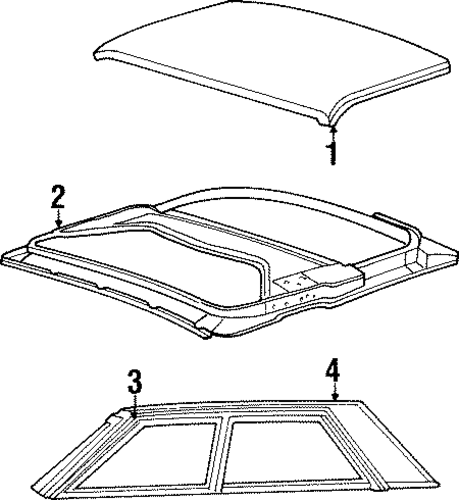 Diplomat EXTERIOR TRIM - ROOF