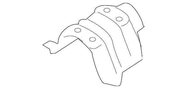74756-1KD0A EXH HEAT SHIELD