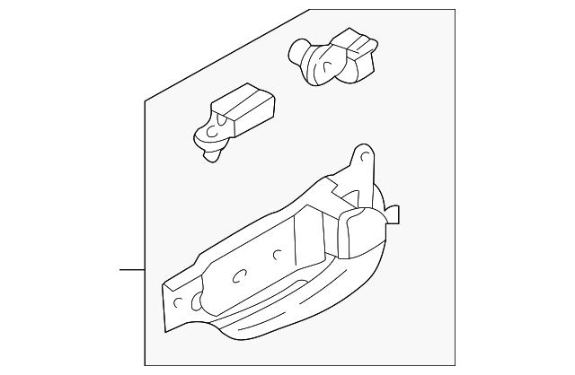 0K53B-58330AGE HANDLE, INSIDE, RIGHT