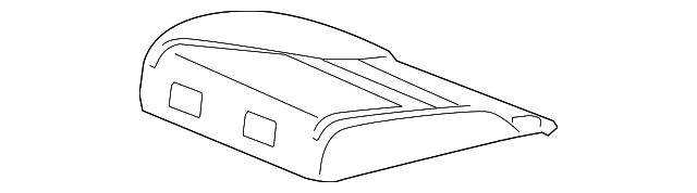 81137-STX-A01 Деталь PAD, R. FR. SEAT CUSHION