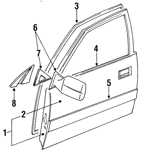 Land Cruiser DOOR & COMPONENTS 2