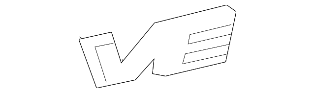 22664169 Деталь NAMEPLATE