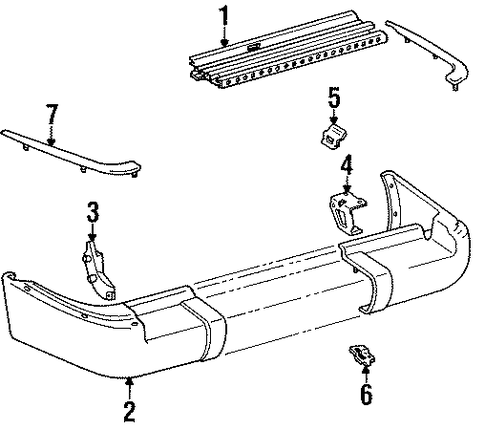 Land Cruiser BUMPER & COMPONENTS - REAR