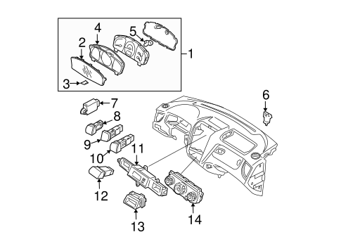 Sportage CLUSTER & SWITCHES