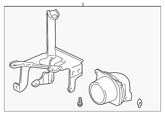 81210-35050 Деталь FOG LAMP ASSY, RIGHT