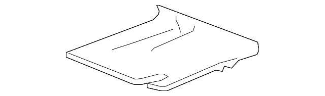 15804484 Деталь LOWER TRIM, LEFT