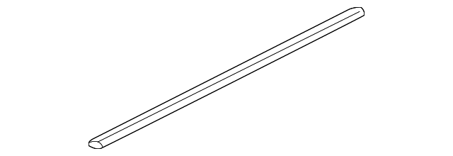 55257240AE Деталь LOWER W'STRIP, RIGHT