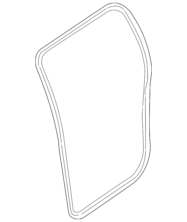 55362046AE Деталь SURROUND W'STRIP, LEFT