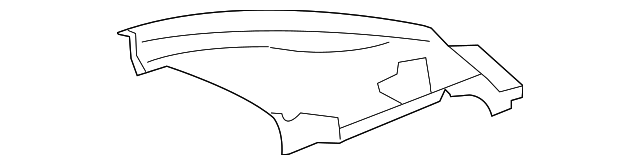 22803942 Деталь INNER QTR PANEL, RIGHT