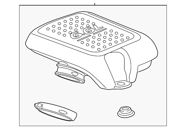 15819729 Деталь ENGINE COVER
