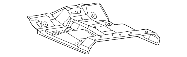 F81Z2511000FA Деталь FLOOR PAN ASSY