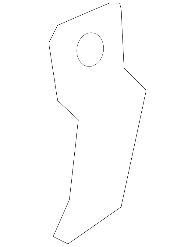 84179-3K000 Деталь TIE DOWN HOOK, LEFT