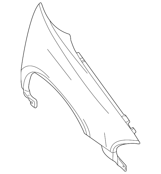 5003060AD FENDER, RIGHT