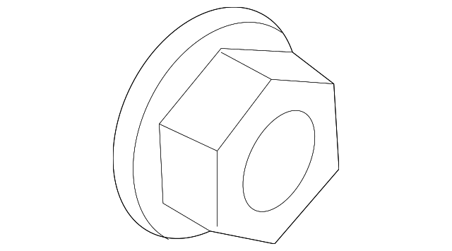 -W520103-S437 ALTERNATOR NUT