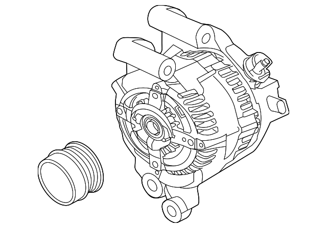 CJ5Z-10346-F Деталь ALTERNATOR