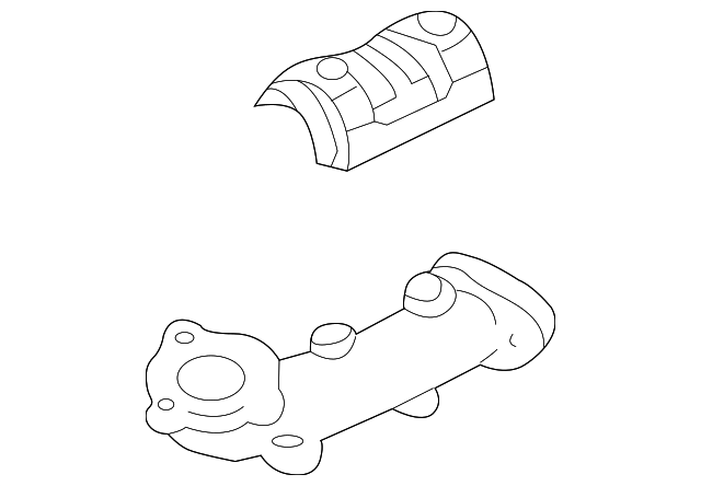 FSE6-40-500B Деталь FRONT PIPE