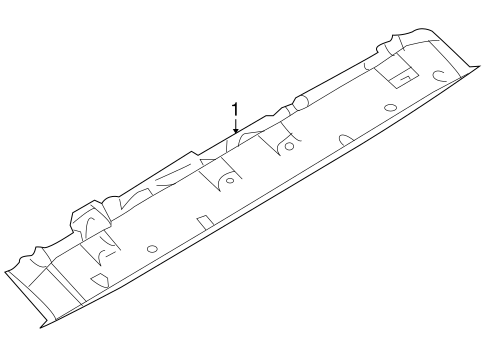 Jetta HIGH MOUNTED STOP LAMP
