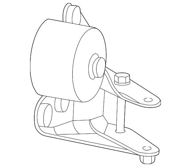 4897785AA Деталь MODULATOR BRACKET