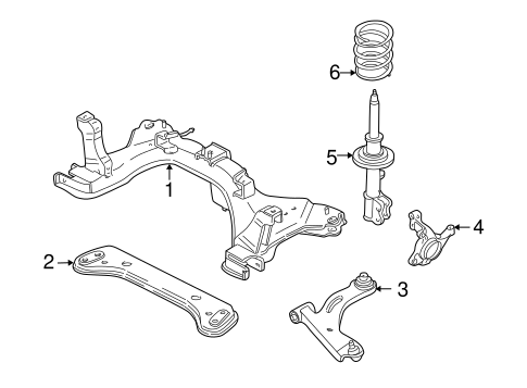 Escape SUSPENSION COMPONENTS