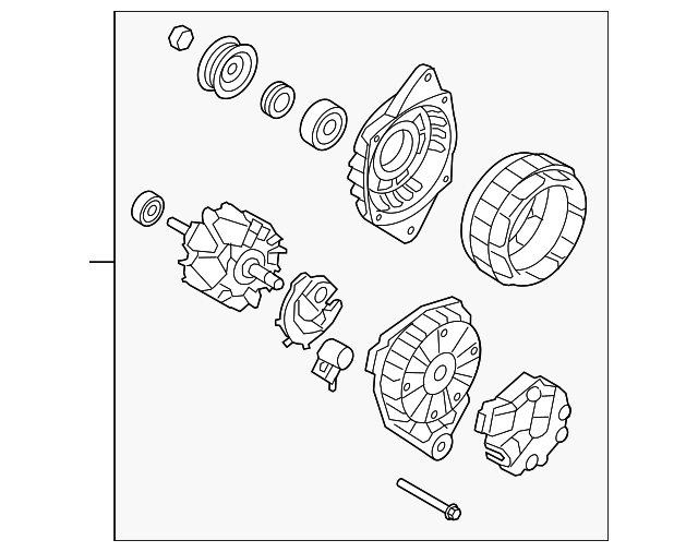 37300-23650RU ALTERNATOR