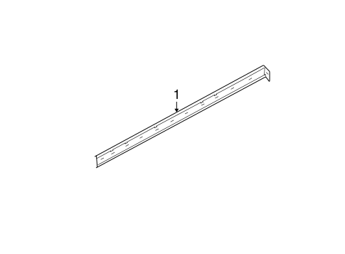 Murano EXTERIOR TRIM - PILLARS