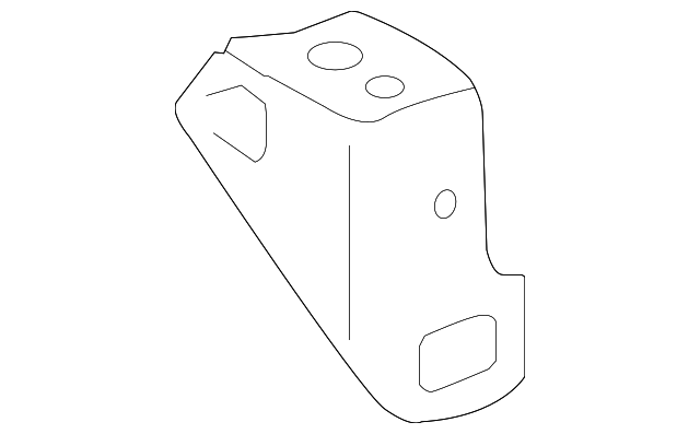 4E0-857-194 Деталь RETAINING BRKT, RIGHT
