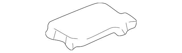 83308-S0X-A00ZB Деталь CAP B, SECOND SEAT STRIKER COVER *NH284L