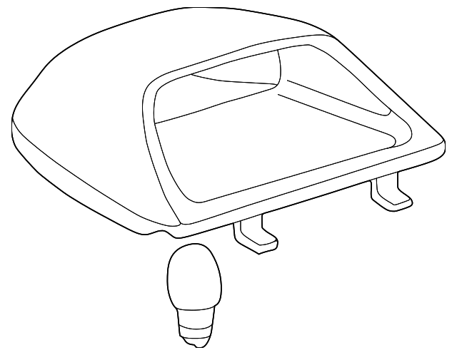 81570-52040-B0 Деталь HIGH MOUNT LAMP