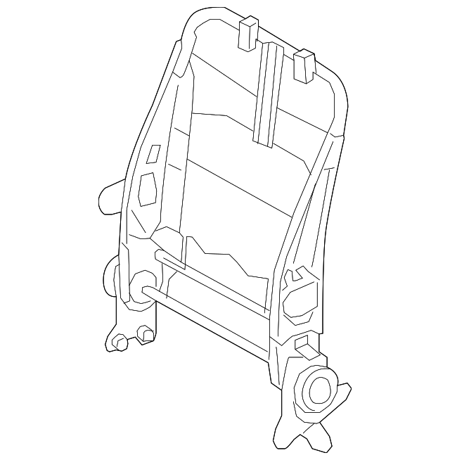 79103-08010 Деталь SEAT BACK FRAME, RIGHT