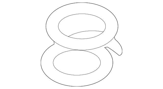 1028A052 Деталь OIL OUTLET TUBE UPPER SEAL