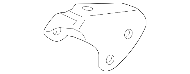 1515A155 Деталь TURBOCHARGER LOWER BRACKET