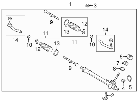City Express STEERING GEAR & LINKAGE