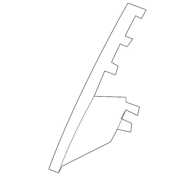68311-JF10A Деталь SIDE TRIM, LEFT