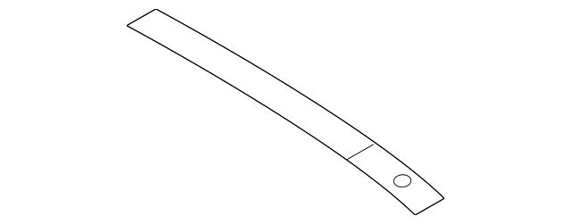 68742-JF10A Деталь DEFROSTER GRILLE, RIGHT
