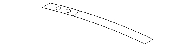 68743-JF00A Деталь DEFROSTER GRILLE, LEFT