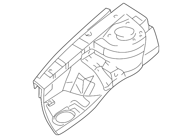 64501-2C010 Деталь APRON ASSY, LEFT